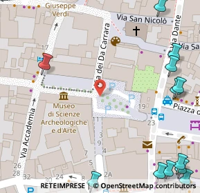 Mappa Biblioteca del Dipartimento di scienze dell'antichità dell'Università degli studi di Padova, 35139 Padova PD, Italia (0.132)