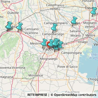 Mappa Biblioteca del Dipartimento di filosofia dell'Università degli studi di Padova, 35139 Padova PD, Italia (15.21083)