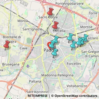 Mappa Biblioteca del Dipartimento di scienze dell'antichità dell'Università degli studi di Padova, 35139 Padova PD, Italia (1.95545)