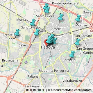 Mappa Biblioteca del Dipartimento di scienze dell'antichità dell'Università degli studi di Padova, 35139 Padova PD, Italia (1.60188)
