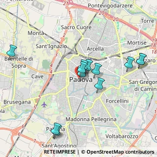 Mappa Palazzo del Capitanio, 35139 Padova PD, Italia (1.94917)