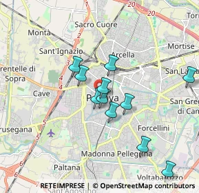 Mappa Biblioteca del Dipartimento di scienze dell'antichità dell'Università degli studi di Padova, 35139 Padova PD, Italia (1.54455)