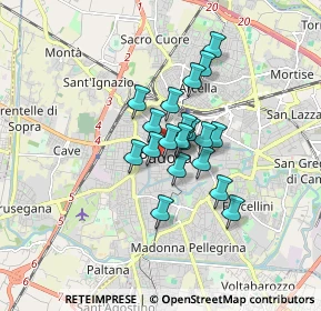 Mappa Palazzo del Capitanio, 35139 Padova PD, Italia (1.079)