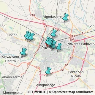 Mappa Piazza Capitaniato, 35139 Padova PD, Italia (2.71643)