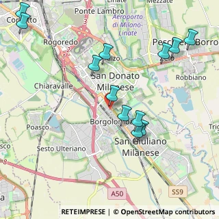 Mappa Via Brenta, 20097 San Donato Milanese MI, Italia (2.32)