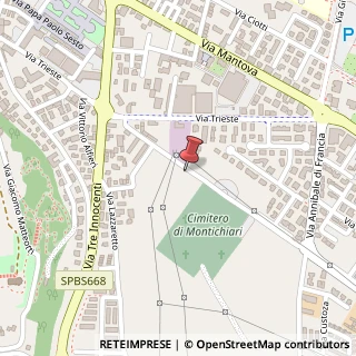 Mappa Via San Martino della Battaglia,  9, 25121 Montichiari, Brescia (Lombardia)