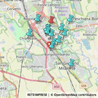 Mappa Via Ferruccio Parri, 20097 San Donato Milanese MI, Italia (1.484)