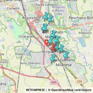 Mappa Via Ferruccio Parri, 20097 San Donato Milanese MI, Italia (1.3)
