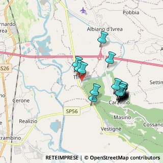 Mappa Via Umberto I, 10010 Caravino TO, Italia (1.83478)