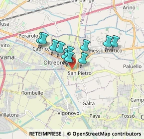 Mappa Via Doge Pisani, 30039 Stra VE, Italia (1.24545)