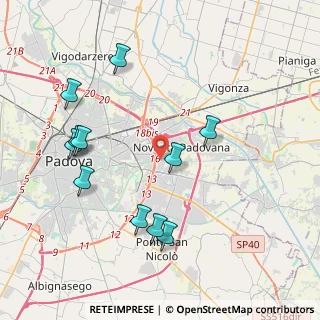 Mappa Padova, 35027 Noventa padovana PD, Italia (4.27182)
