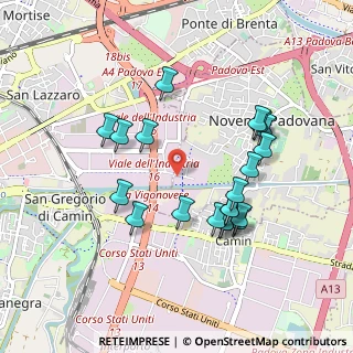Mappa Padova, 35027 Noventa padovana PD, Italia (0.895)