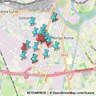 Mappa Presso Poliambulatorio Tecnomed, 37135 Verona VR, Italia (0.754)