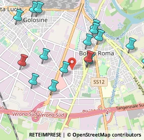 Mappa Presso Poliambulatorio Tecnomed, 37135 Verona VR, Italia (1.12875)