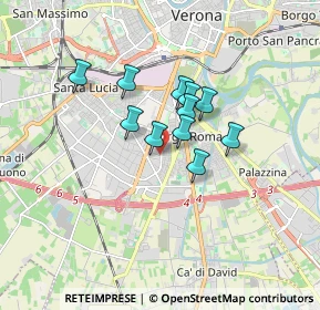 Mappa Presso Poliambulatorio Tecnomed, 37135 Verona VR, Italia (1.15636)