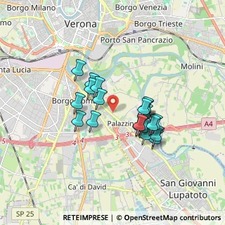 Mappa Villaggio Sant'Emilio, 37134 Verona VR, Italia (1.3905)