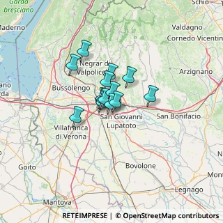 Mappa Villaggio Sant'Emilio, 37134 Verona VR, Italia (7.19571)