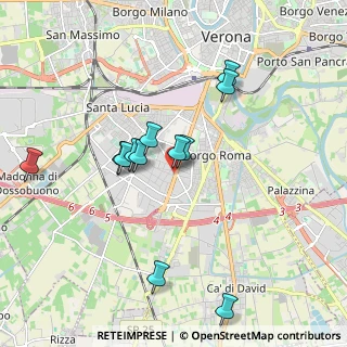 Mappa Largo Perlar, 37135 Verona VR, Italia (1.74667)