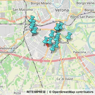 Mappa Largo Perlar, 37135 Verona VR, Italia (1.31688)