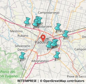 Mappa 35100 Padova PD, Italia (6.40917)