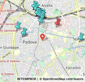 Mappa 35100 Padova PD, Italia (1.1245)