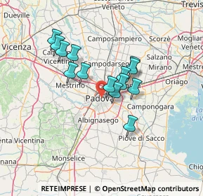 Mappa 35100 Padova PD, Italia (10.72643)