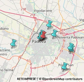 Mappa 35100 Padova PD, Italia (2.5325)