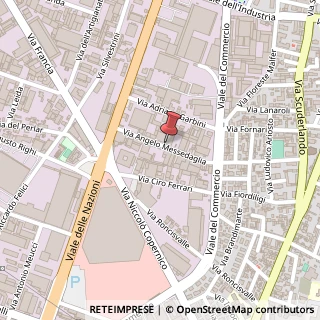 Mappa Via Angelo Messedaglia, 5, 37135 Verona, Verona (Veneto)