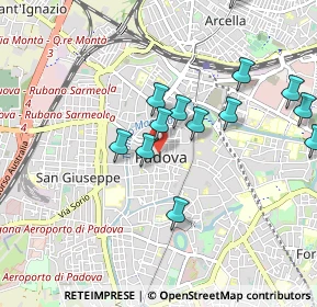 Mappa Piazza dei Signori, 35139 Padova PD, Italia (0.95615)