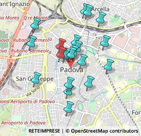 Mappa Piazza dei Signori, 35139 Padova PD, Italia (0.81)