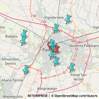 Mappa Piazza dei Signori, 35139 Padova PD, Italia (3.32273)