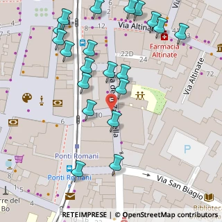 Mappa Via Zabarella, 35100 Padova PD, Italia (0.076)