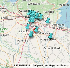 Mappa Via Sabotino, 25016 Ghedi BS, Italia (11.298)