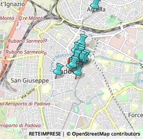 Mappa Piazza della Frutta, 35139 Padova PD, Italia (0.468)