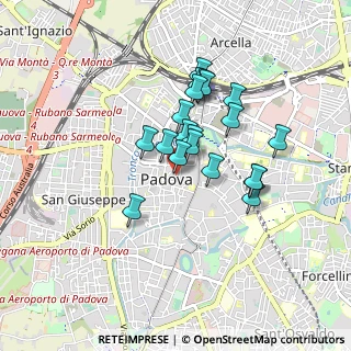 Mappa Via Pietro D'Abano, 35139 Padova PD, Italia (0.68)