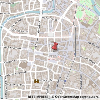 Mappa Piazza dei frutti 13, 35122 Padova, Padova (Veneto)