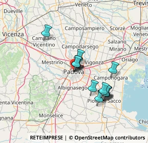 Mappa Via Pietro D'Abano, 35139 Padova PD, Italia (11.78769)