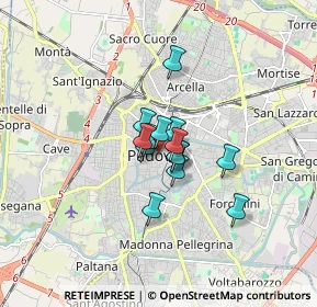 Mappa Via Pietro D'Abano, 35139 Padova PD, Italia (0.90143)