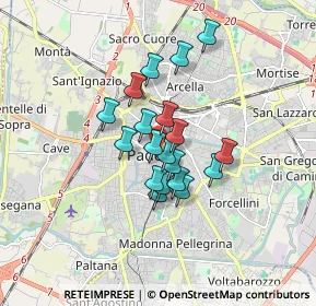 Mappa Piazza della Frutta, 35139 Padova PD, Italia (1.18474)