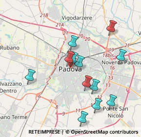 Mappa Via S. Clemente, 35139 Padova PD, Italia (3.67333)