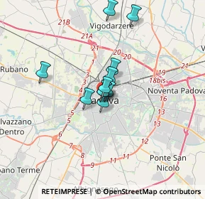 Mappa Via S. Clemente, 35139 Padova PD, Italia (2.05364)