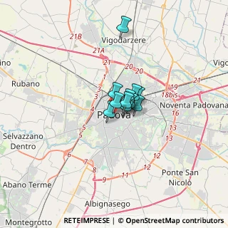 Mappa Via Nazario Sauro, 35139 Padova PD, Italia (1.35182)