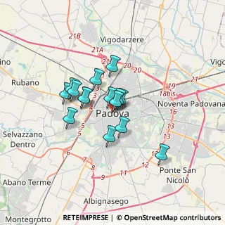 Mappa Via S. Clemente, 35139 Padova PD, Italia (2.35867)