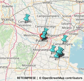 Mappa Via S. Clemente, 35139 Padova PD, Italia (11.82923)