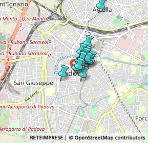 Mappa Via S. Clemente, 35139 Padova PD, Italia (0.5)