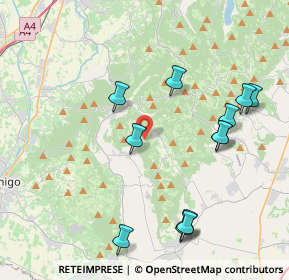 Mappa Via Ghenzo, 36040 San Germano dei Berici VI, Italia (4.4125)