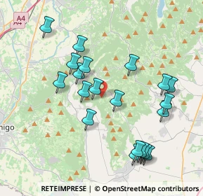 Mappa Via Ghenzo, 36040 San Germano dei Berici VI, Italia (3.916)