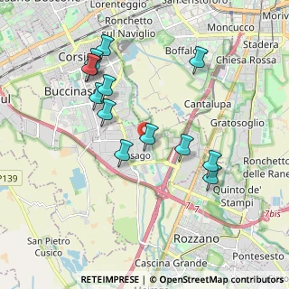 Mappa Via Giacomo Matteotti, 20090 Assago MI, Italia (1.89923)
