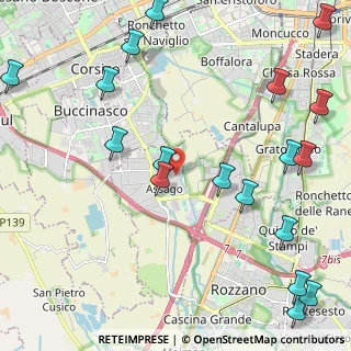 Mappa Via Giacomo Matteotti, 20090 Assago MI, Italia (2.96667)