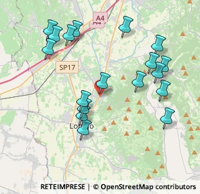 Mappa Via A. De. Gasperi, 36040 Sarego VI, Italia (4.06722)